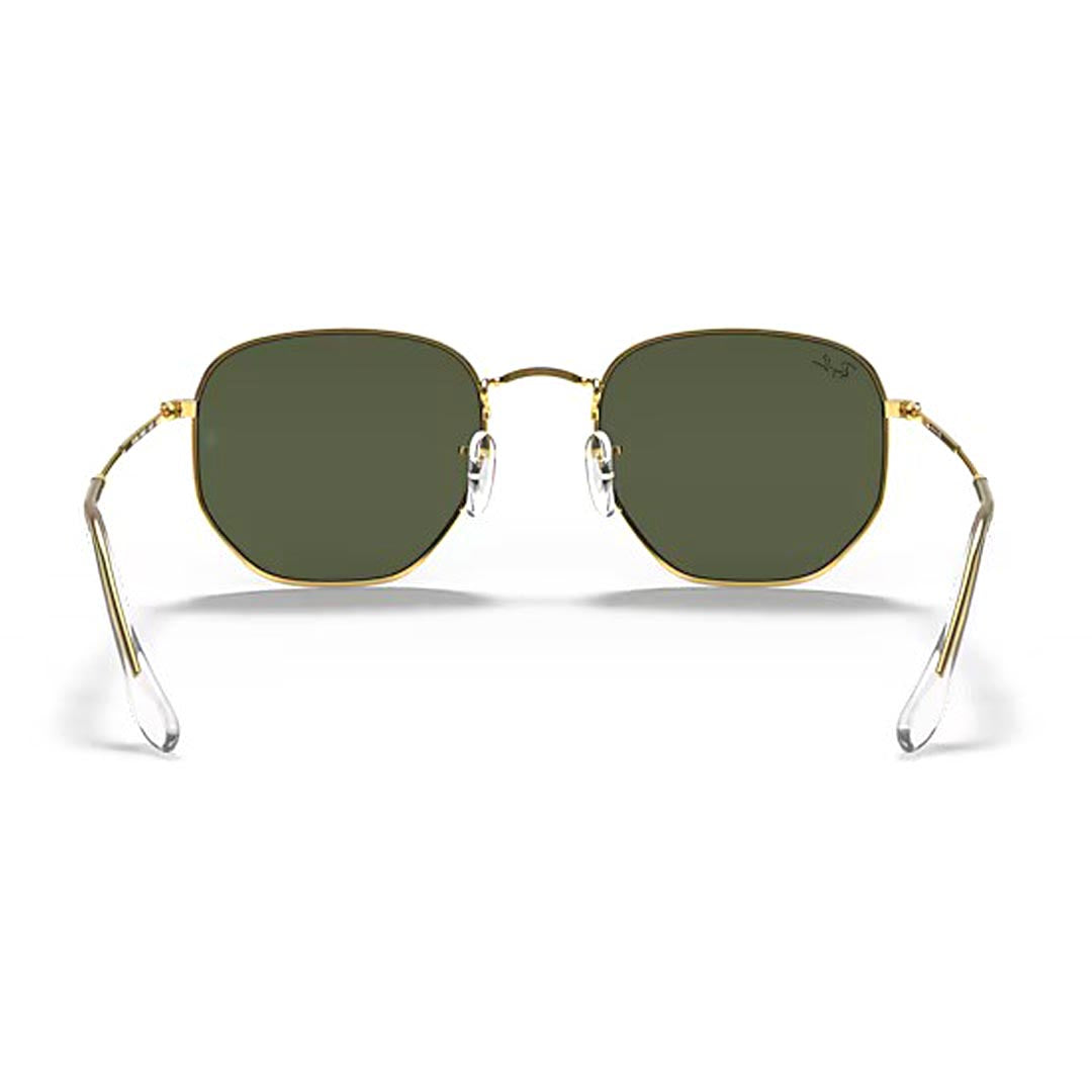 Ray-Ban Golden Hexagonal Sunglasses RB3548 919631 54-21