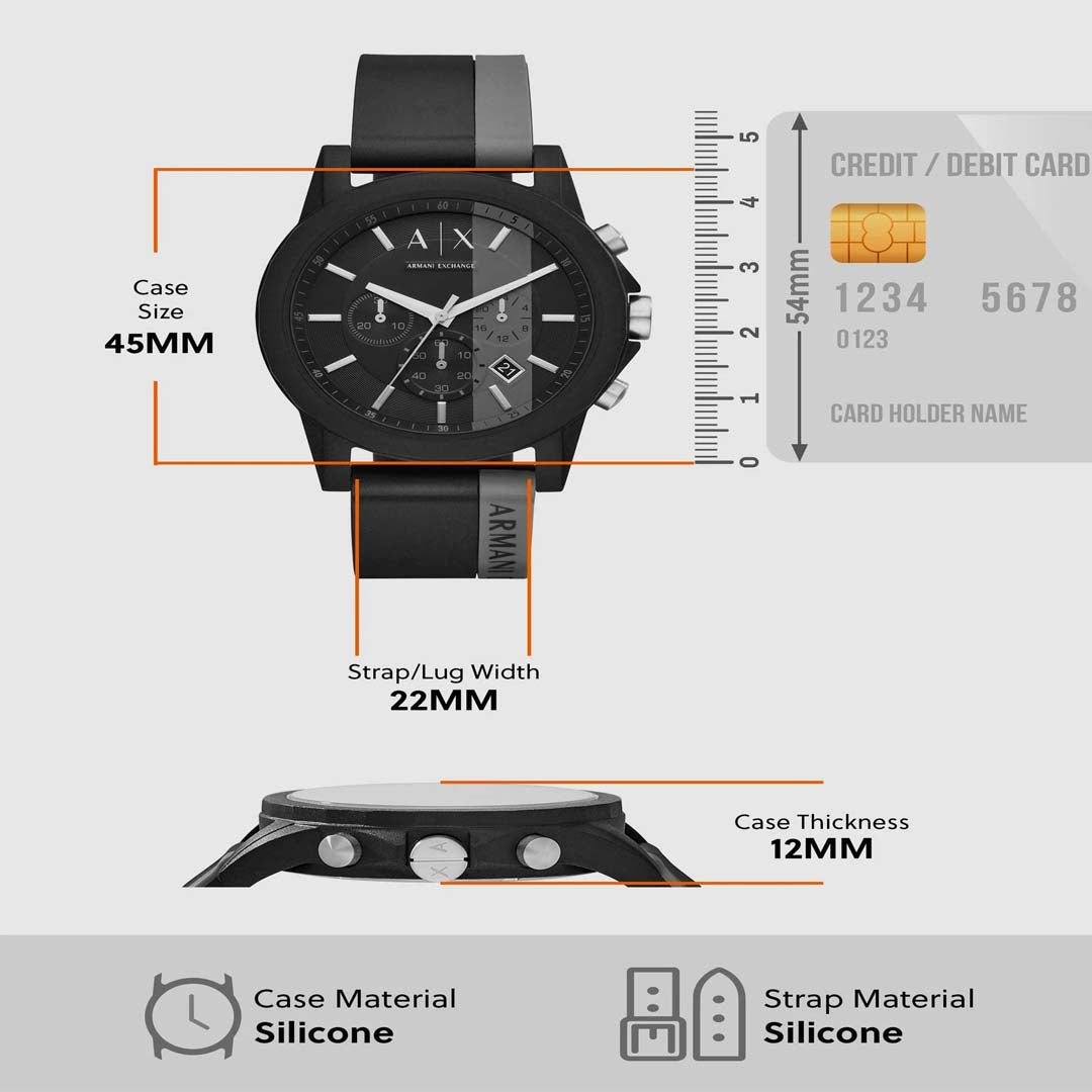 Armani Exchange Men Outerbanks Analogue Watch AX1331