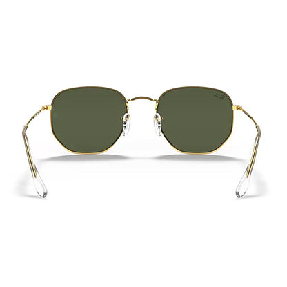 Ray-Ban Golden Hexagonal Sunglasses RB3548 919631 54-21