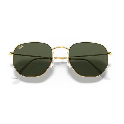 Ray-Ban Golden Hexagonal Sunglasses RB3548 919631 54-21