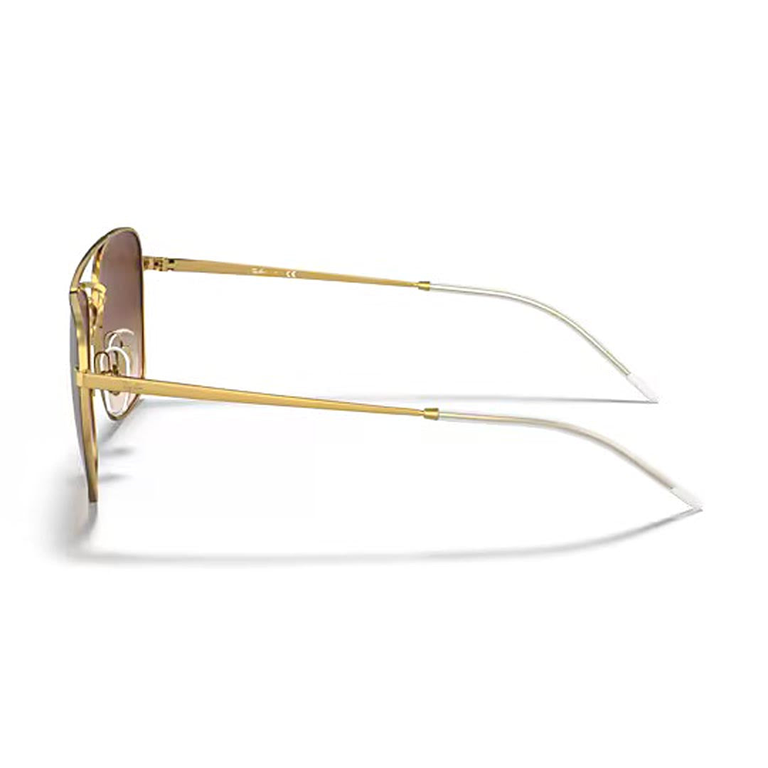 Ray-Ban Golden Rectangle Sunglasses RB3588 905513 55-19