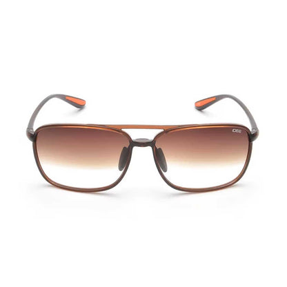IDEE Brown Rectangle Sunglasses