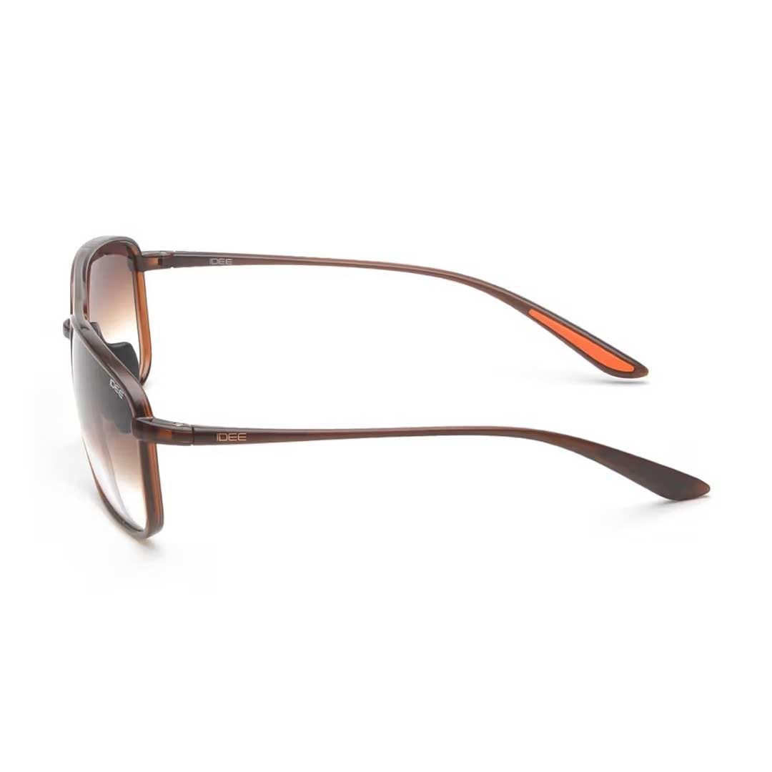 IDEE Brown Rectangle Sunglasses