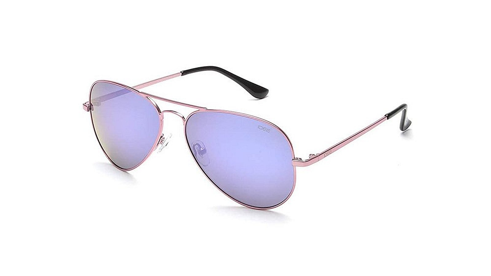 IDEE Mirrored Aviator Unisex Sunglasses - (IDS2500C31SG|58|Purple Blue ...